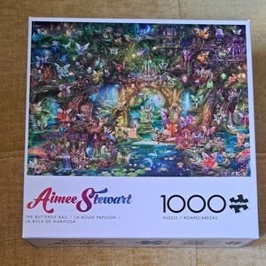 Buffalo David Bitton Butterfly Ball Puzzle - 1000 Pieces